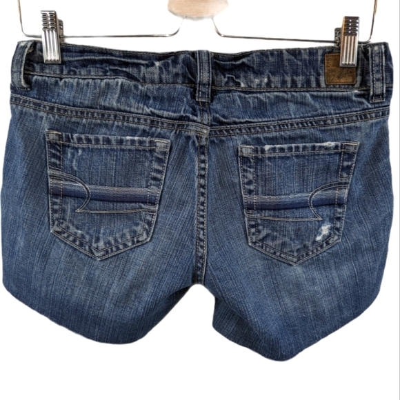 AEO Cutoff Distressed Shorts Sz 4 - Picture 2 of 10